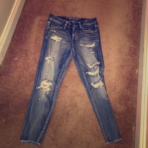 Super cute jeggings crop